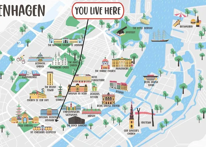 Apartmán Luxury W Privat Rooftop Terrace - Cph C *